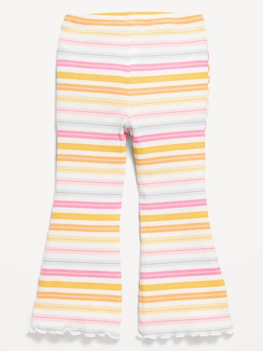 Image number 2 showing, Ribbed Flare Leggings for Toddler Girls