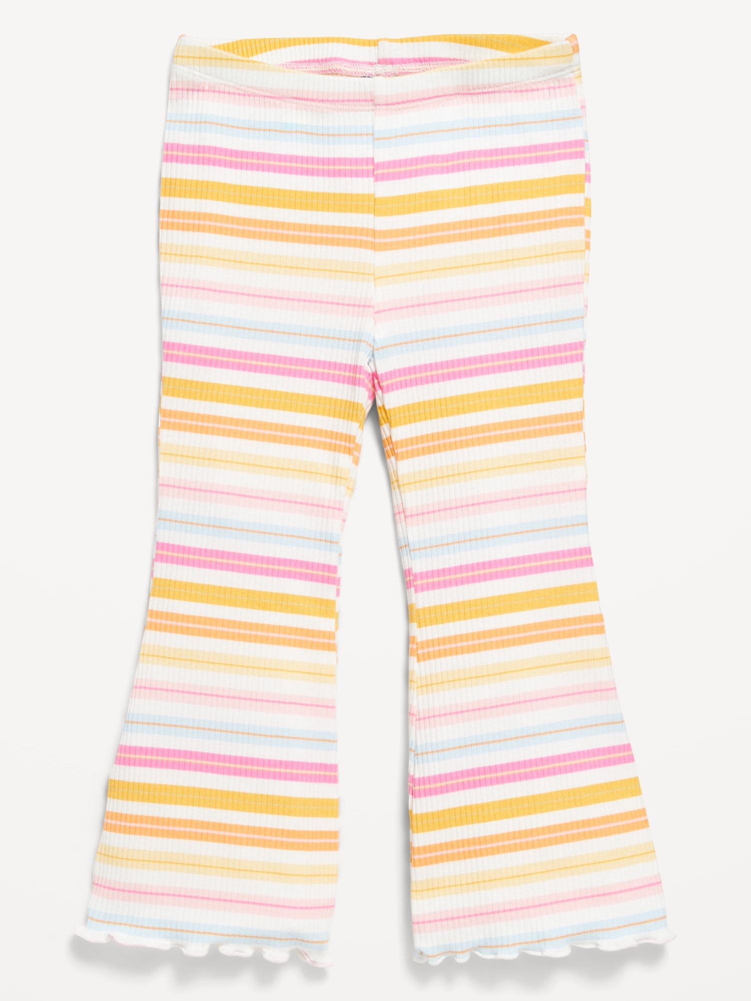 Ribbed Flare Leggings for Toddler Girls