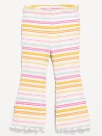 Image number 1 showing, Ribbed Flare Leggings for Toddler Girls