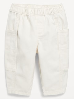 Baggy Barrel-Leg Cargo Pants for Baby