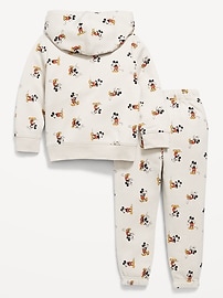 Image number 2 showing, Disney© Mickey Unisex Graphic Pullover Hoodie and Joggers Set for Toddler