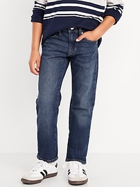 Image number 1 showing, Straight-Leg Built-In Flex Jeans for Boys