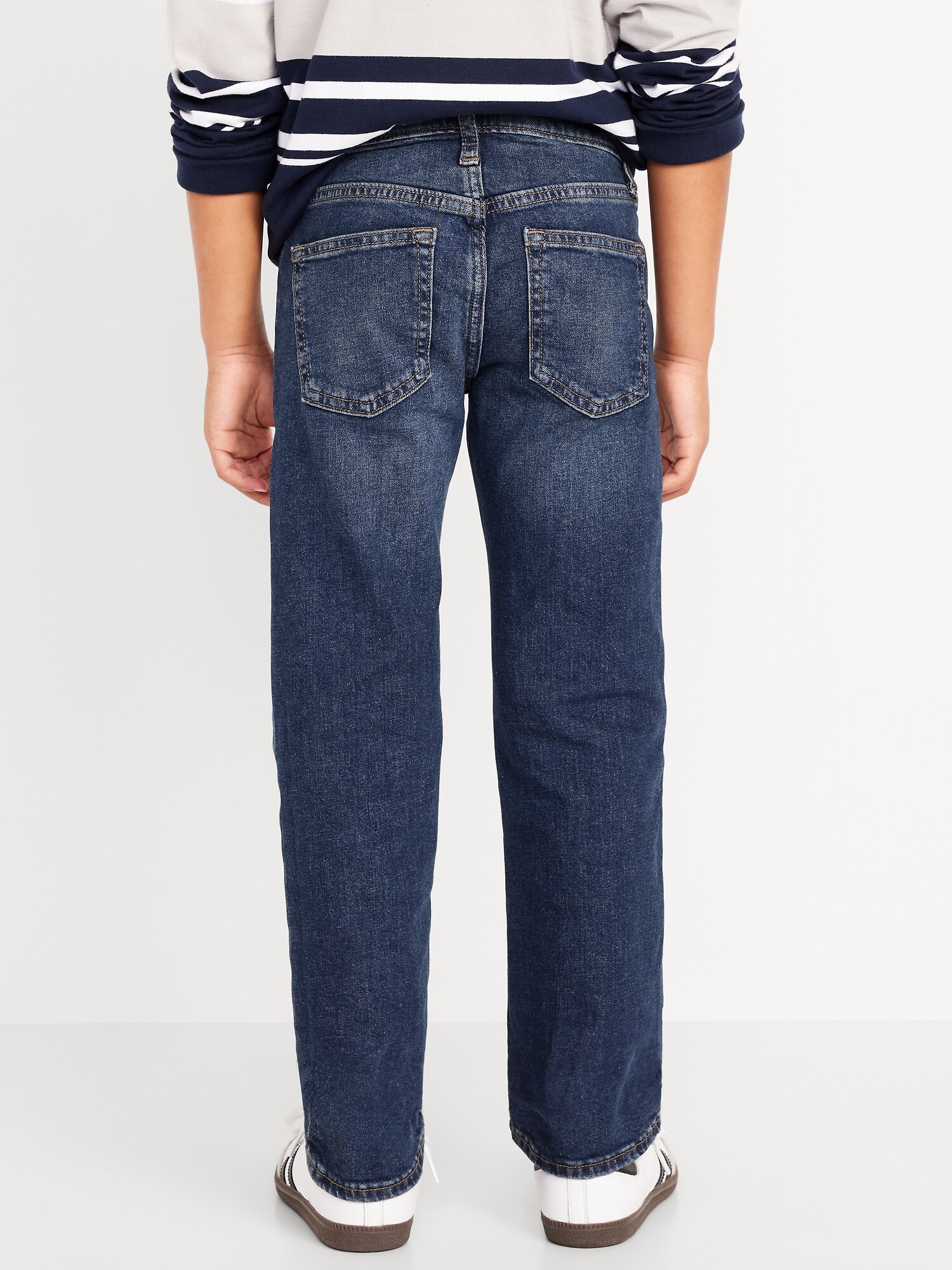 Джинсы Old Navy Straight-Leg Built-In Flex Jeans для мальчиков, цвет: Bay — фото 2