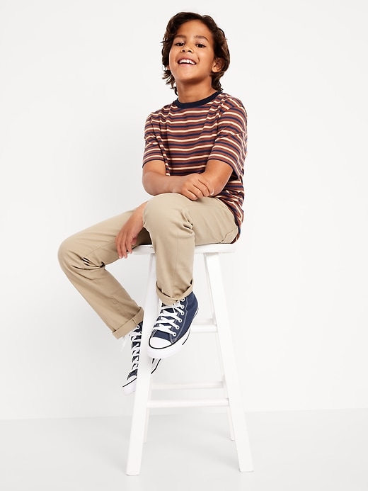 Image number 3 showing, Slim 360° Stretch Twill Pants for Boys