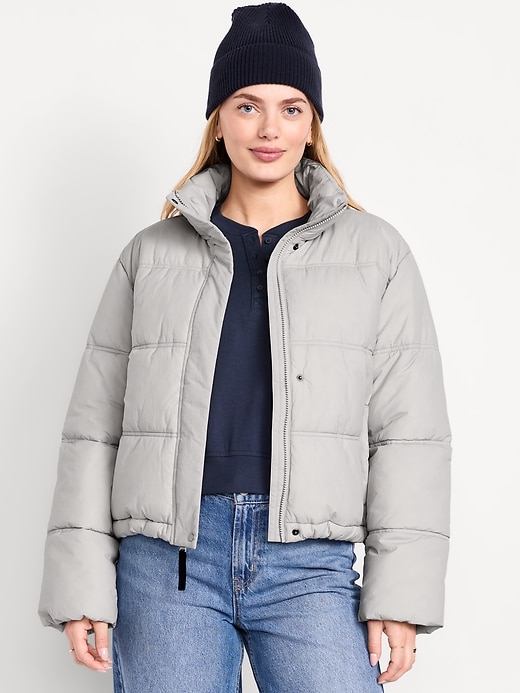 Image number 1 showing, Water-Resistant Puffer Jacket