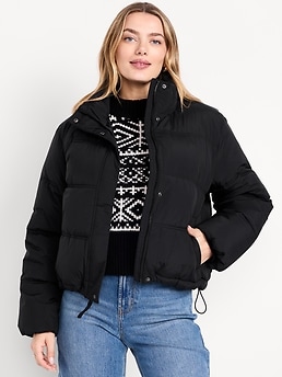 Water-Resistant Puffer Jacket - image 3
