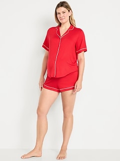 Maternity Classic Pajama Short Set