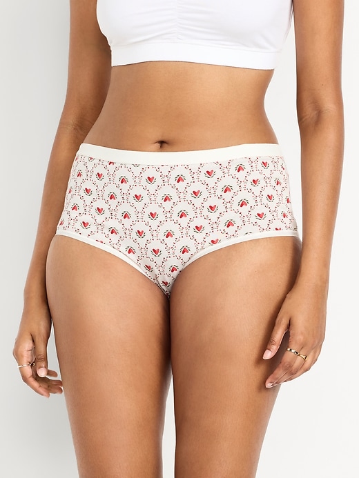 Image number 4 showing, High-Waisted Everyday Brief Cotton Underwear