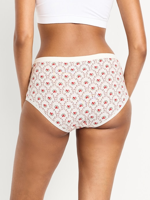 Image number 5 showing, High-Waisted Everyday Brief Cotton Underwear