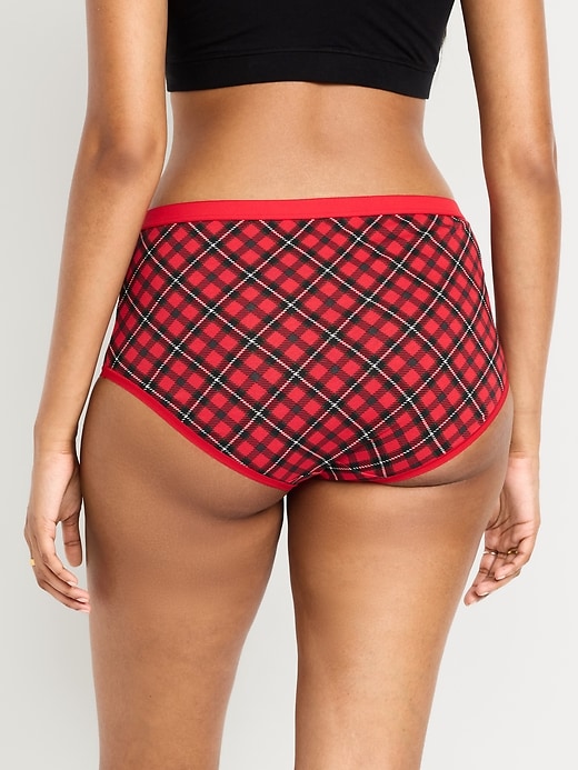 High-Waisted Everyday Brief Cotton Underwear