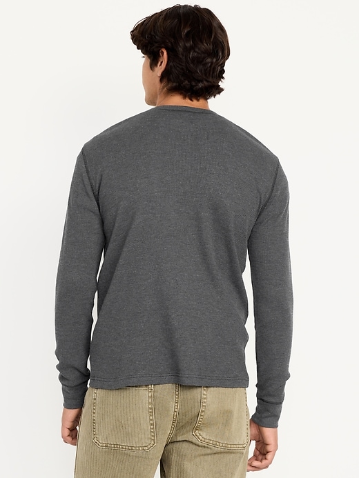 Image number 2 showing, Waffle Henley T-Shirt