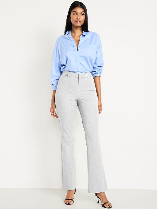 Image number 5 showing, High-Waisted Pixie Flare Pants
