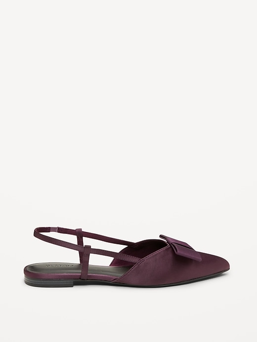 Image number 3 showing, Bow Slingback Flats for Women