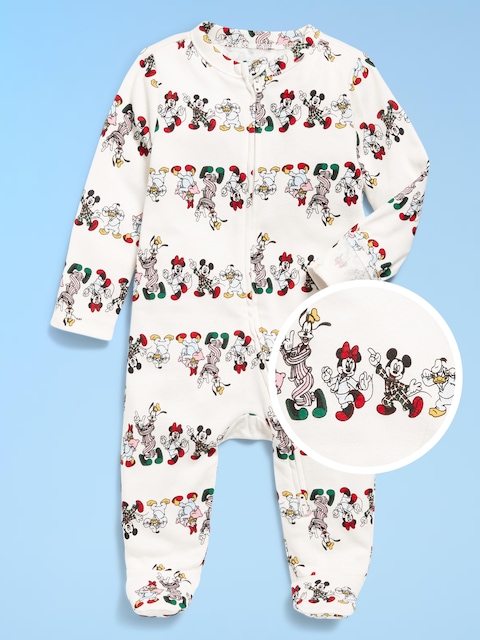 Old Navy x Disney 2-Way-Zip Sleep & Play Footed One-Piece for Baby - Disney Parade (Match The Fam!)