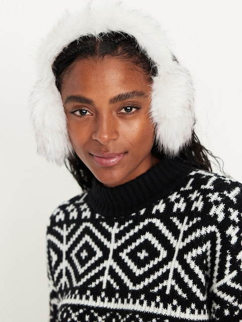 Faux-Fur Earmuffs - Creme De La Creme