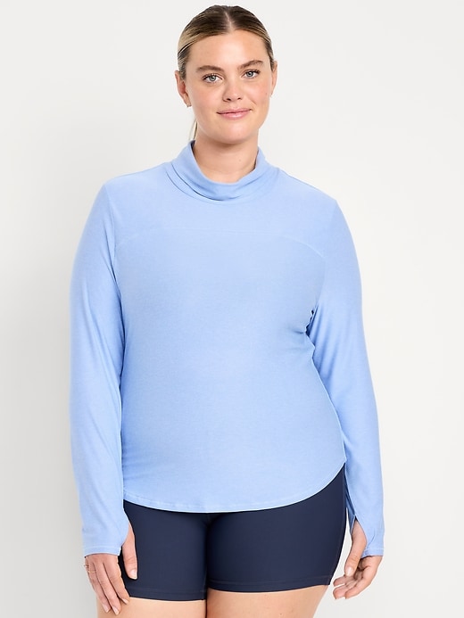 Image number 6 showing, CloudMotion Funnel Neck Top