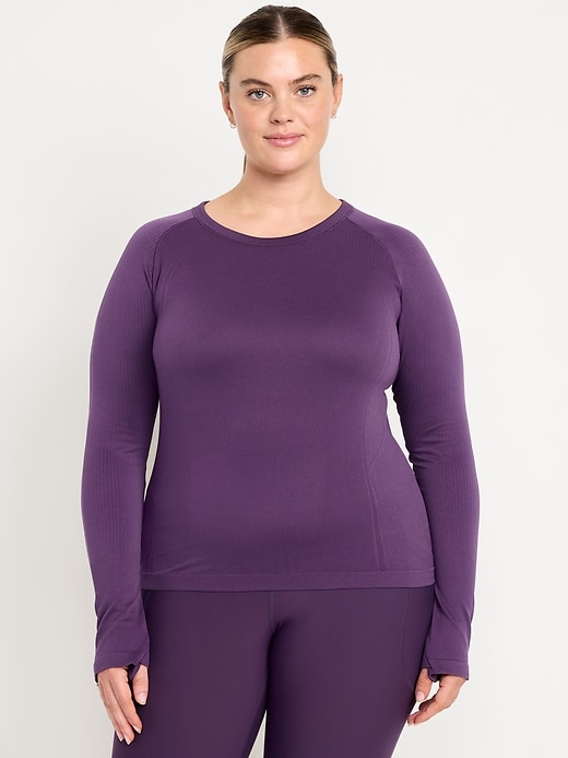 Image number 7 showing, Fluid Seamless Fitted Top