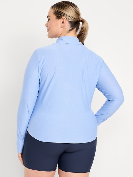 Image number 7 showing, CloudMotion Funnel Neck Top