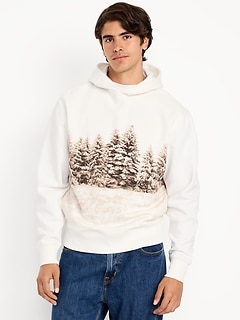 Rotation Graphic Popover Hoodie