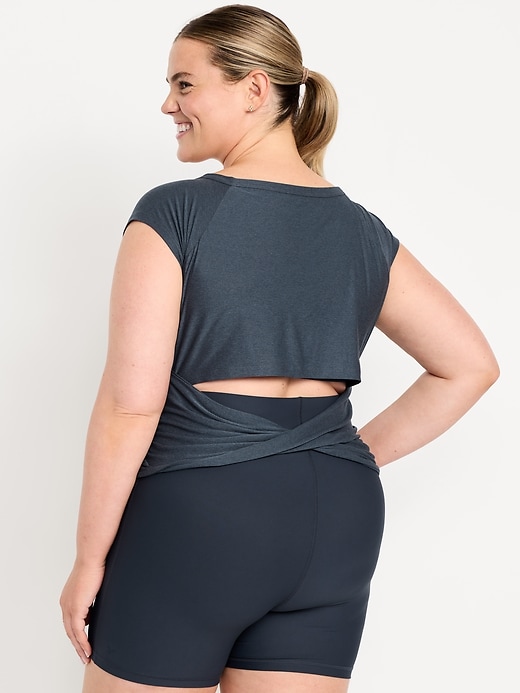 Image number 8 showing, CloudMotion Ballet Twist-Back Top