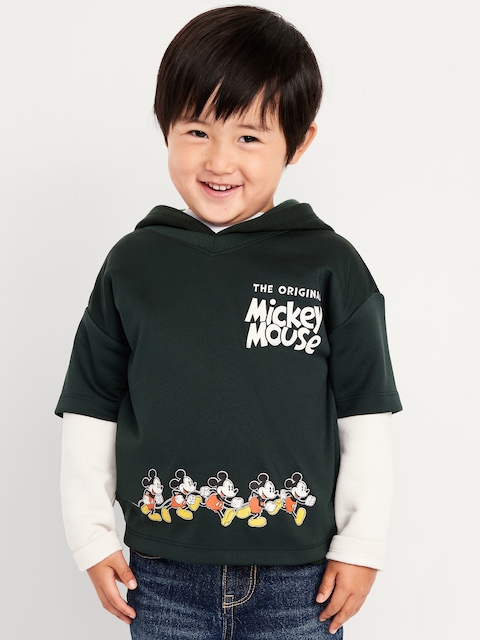 Disney© Mickey Mouse Oversized Unisex Graphic Hoodie for Toddler