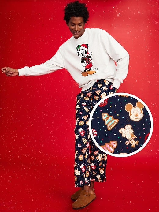 Image number 1 showing, Old Navy x Disney Printed Flannel Pajama Pants for Men