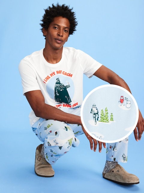 Old Navy x Star Wars Printed Flannel Pajama Pants for Men - Star Wars Scene (Match The Fam!)