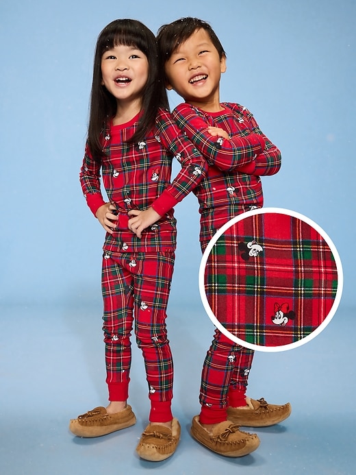 Image number 1 showing, Old Navy x Disney Unisex Graphic Snug-Fit Pajama Set for Toddler & Baby
