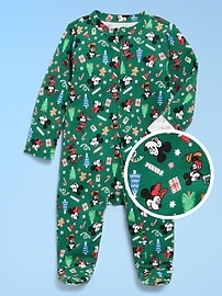 Image number 1 showing, Old Navy x Disney 2-Way-Zip Sleep & Play Footed One-Piece for Baby