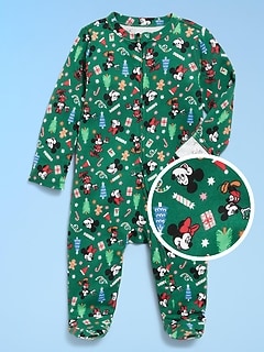Old Navy x Disney 2-Way-Zip Sleep & Play Footed One-Piece for Baby