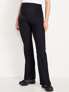 Maternity Full-Panel PowerSoft Flare Leggings