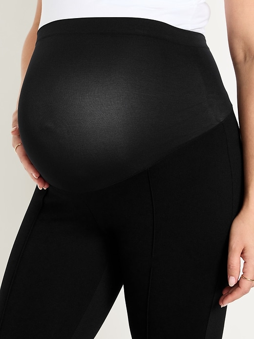 Image number 5 showing, Maternity Full-Panel Stevie Skinny Pants