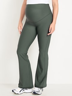 Maternity Full-Panel PowerSoft Flare Leggings