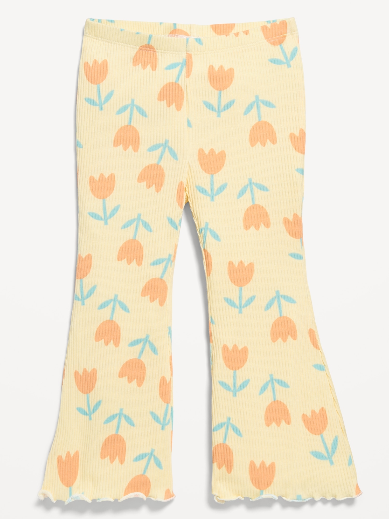 Ribbed Flare Leggings for Toddler Girls