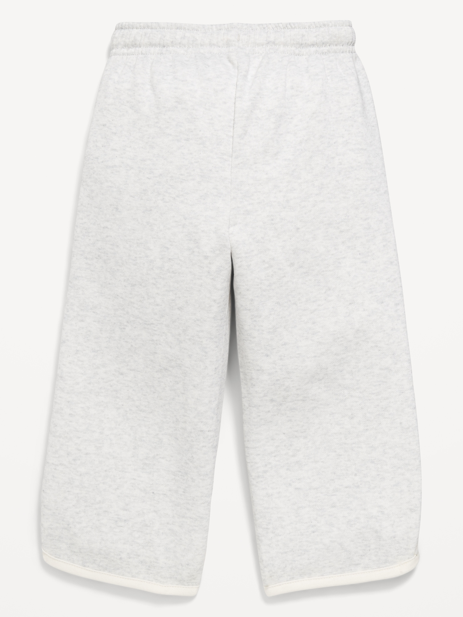 Dolphin-Hem Cropped Sweatpants for Toddler Girls
