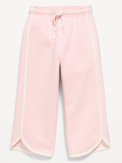 Image number 1 showing, Dolphin-Hem Cropped Sweatpants for Toddler Girls
