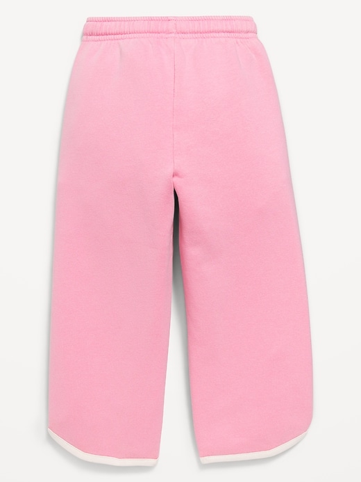 Image number 3 showing, Dolphin-Hem Cropped Sweatpants for Toddler Girls