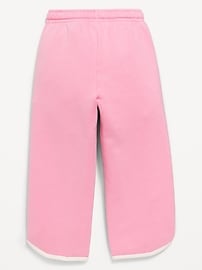 Image number 3 showing, Dolphin-Hem Cropped Sweatpants for Toddler Girls