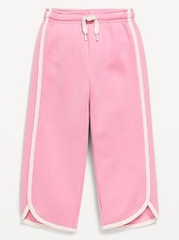 Image number 4 showing, Dolphin-Hem Cropped Sweatpants for Toddler Girls