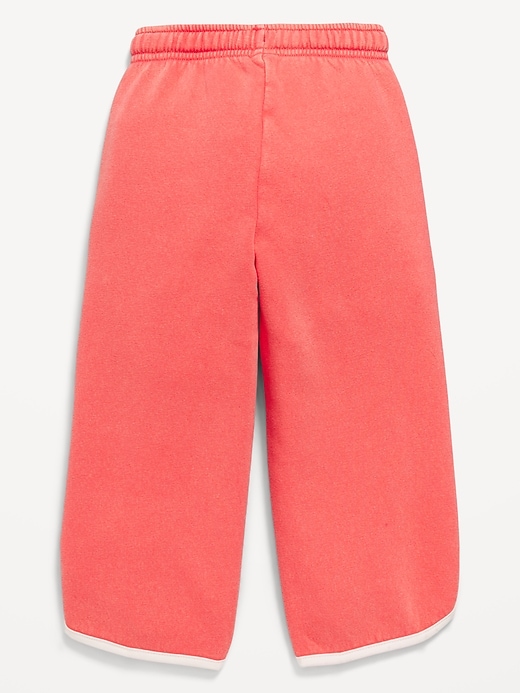 Image number 2 showing, Dolphin-Hem Cropped Sweatpants for Toddler Girls