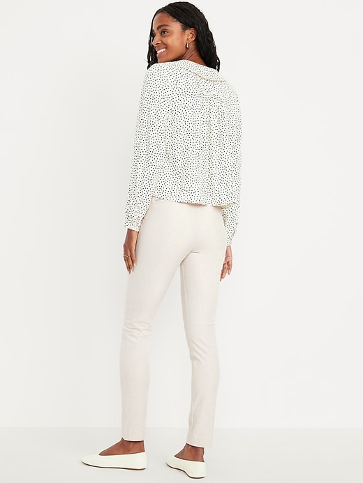 High-Waisted Pixie Skinny Ankle Pants