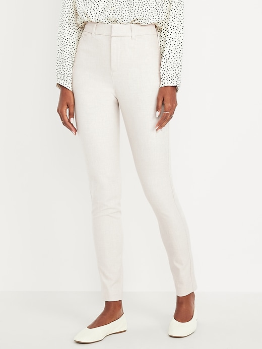 High-Waisted Pixie Skinny Ankle Pants