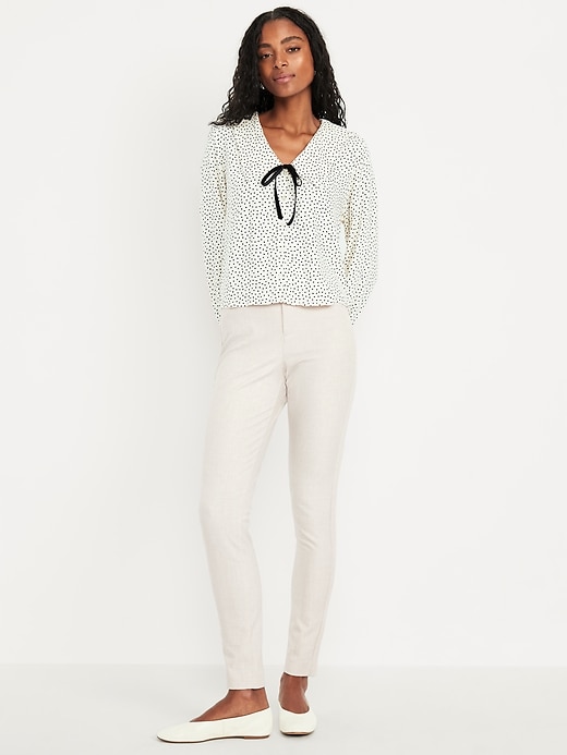 High-Waisted Pixie Skinny Ankle Pants