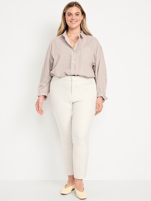 Image number 8 showing, High-Waisted Pixie Skinny Ankle Pants