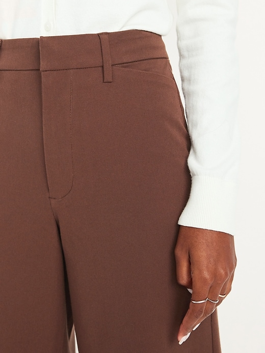 Image number 5 showing, High-Waisted Pixie Super Wide-Leg Pants