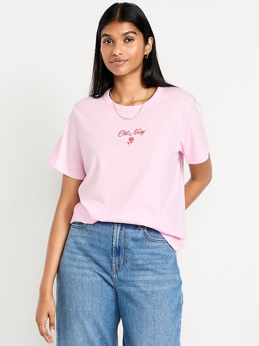 Image number 4 showing, Crew-Neck Logo-Graphic T-Shirt