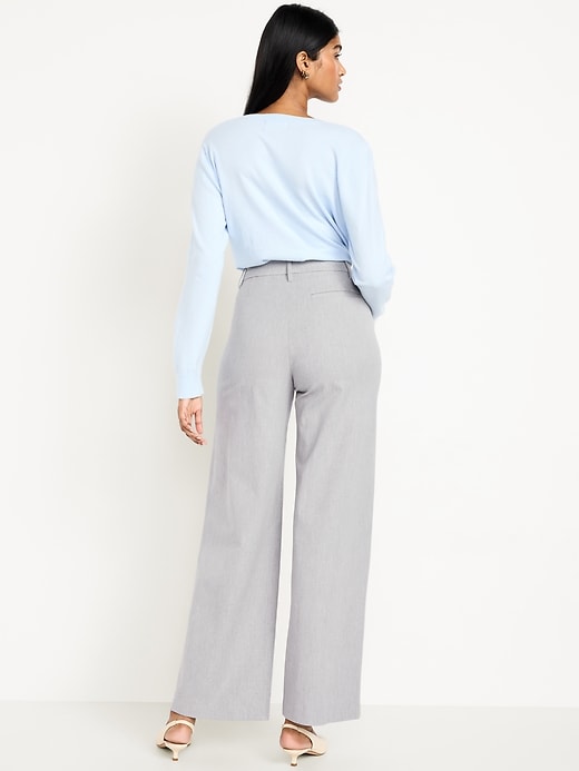 Image number 8 showing, High-Waisted Pixie Super Wide-Leg Pants