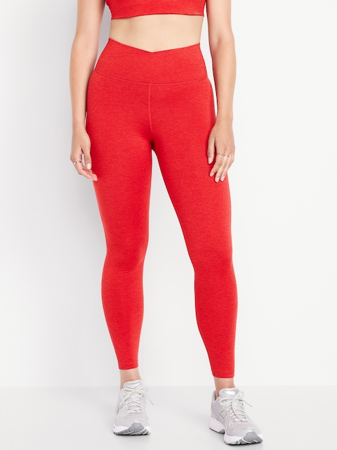 Extra High-Waisted CloudComfy 7/8 Leggings - Amaryllis