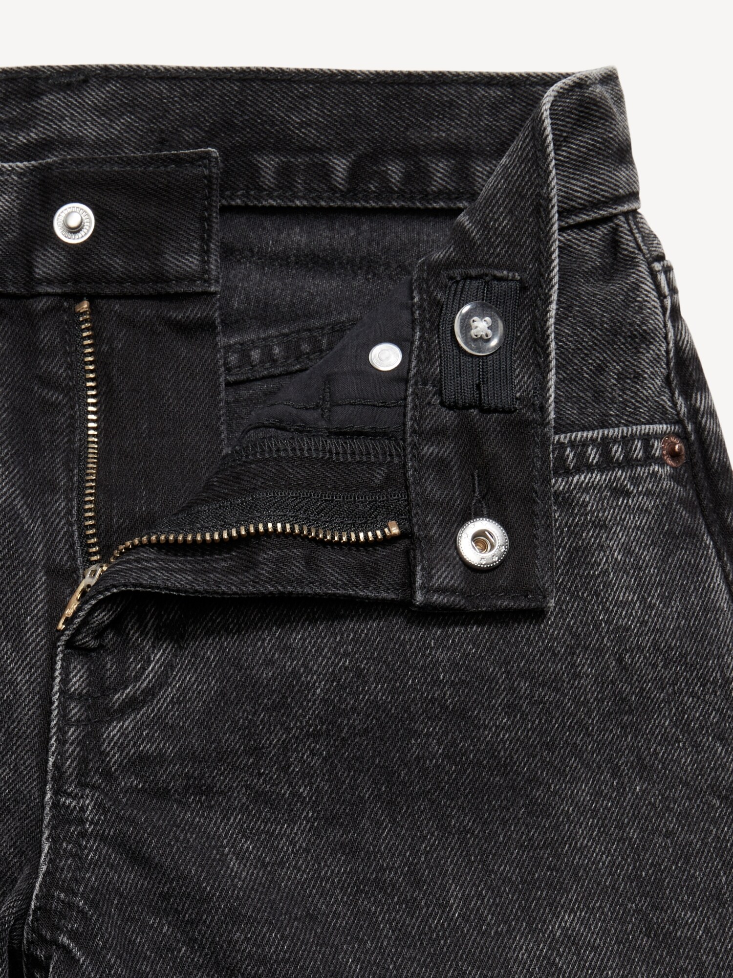 Джинсы Old Navy Super Baggy Jeans для мальчиков, цвет: Чёрный варёный — фото 5