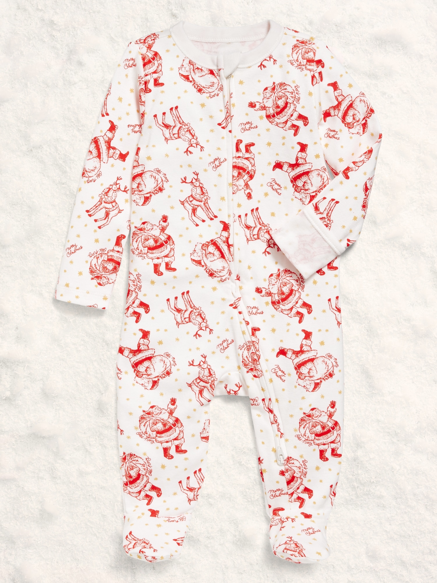 2-Way-Zip Sleep & Play Footed One-Piece for Baby